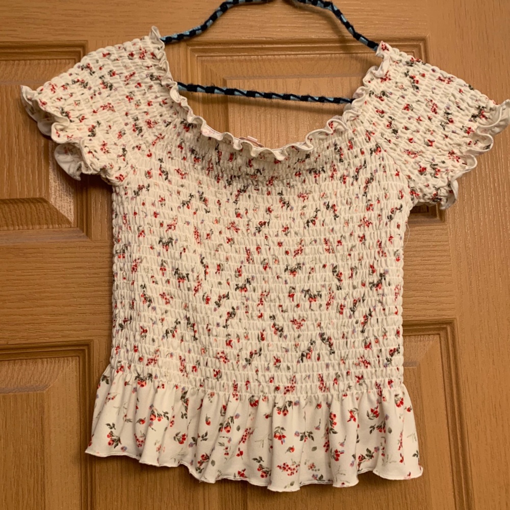 Stella Tweed Girls Floral Shirt!